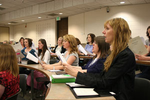singing practice